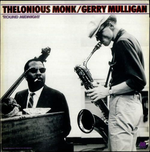 Thelonious Monk / Gerry Mulligan : 'Round Midnight (2xLP, Comp, Gat)