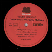 Thelonious Monk / Gerry Mulligan : 'Round Midnight (2xLP, Comp, Gat)