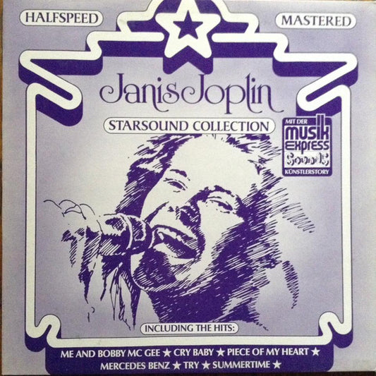 Janis Joplin : Starsound Collection (LP, Comp, Hal)