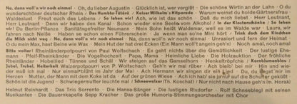 Various : Bis Früh Um Fünfe ... (LP, Mono)