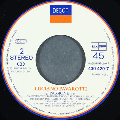 Luciano Pavarotti : Caruso (7", Single)