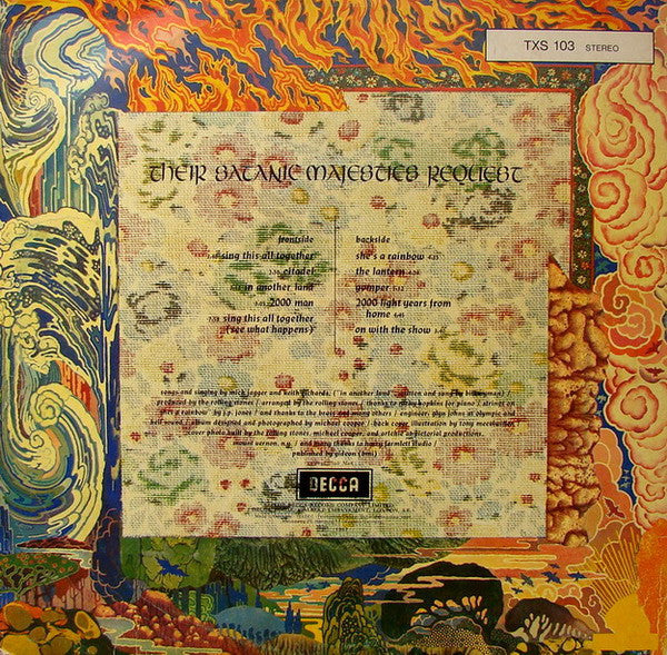 The Rolling Stones : Their Satanic Majesties Request (LP, Album, RE, Gat)