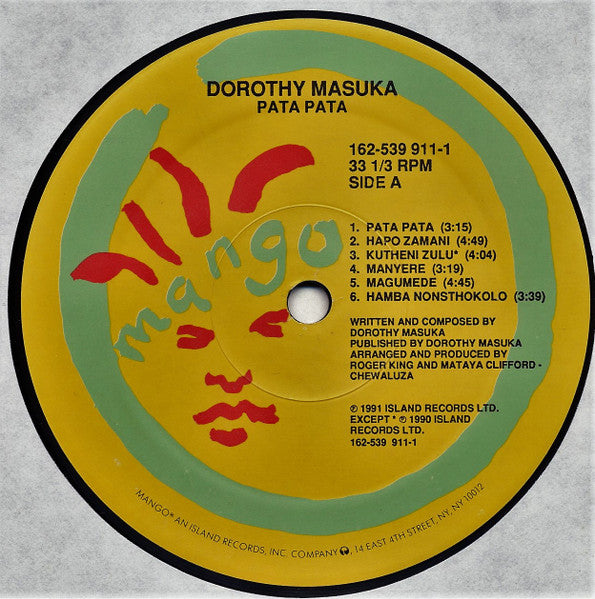 Dorothy Masuka : Pata Pata (LP)