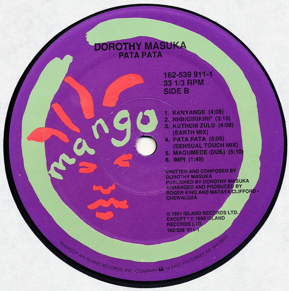 Dorothy Masuka : Pata Pata (LP)