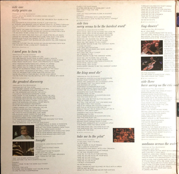 Elton John : Live In Australia (With The Melbourne Symphony Orchestra) (2xLP)