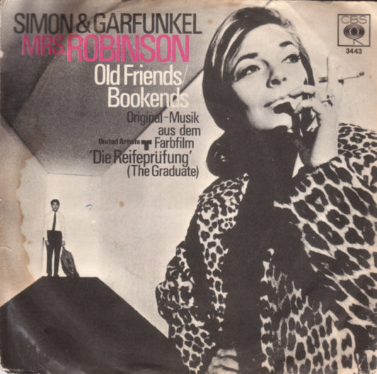 Simon & Garfunkel : Mrs. Robinson (7", Single)