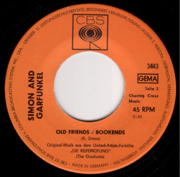 Simon & Garfunkel : Mrs. Robinson (7", Single)