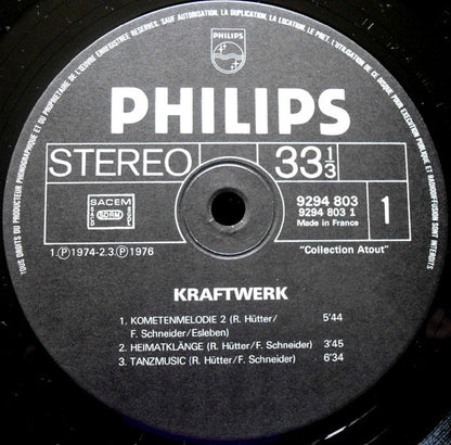 Kraftwerk : Kometenmelodie 2 (LP, Comp)