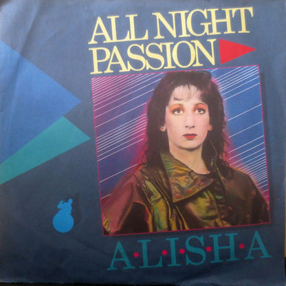 Alisha : All Night Passion (7")