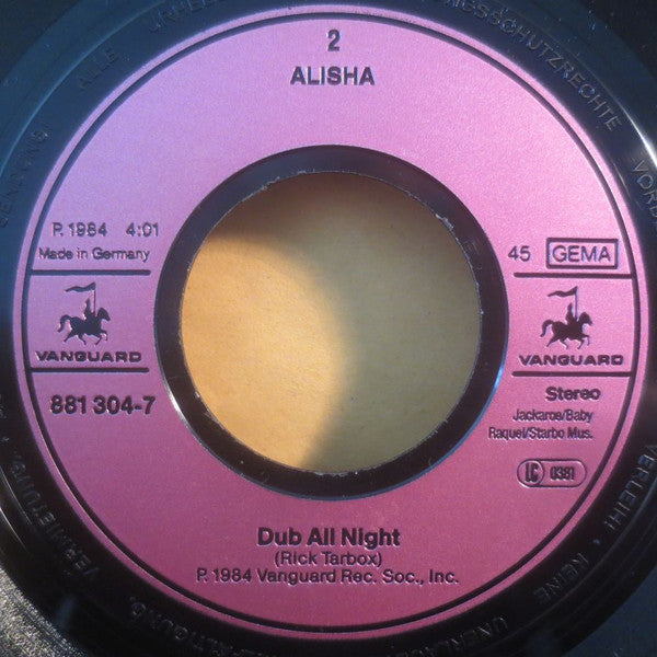 Alisha : All Night Passion (7")