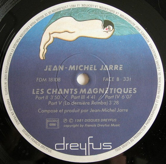 Jean-Michel Jarre : Les Chants Magnétiques (LP, Album, Dis)