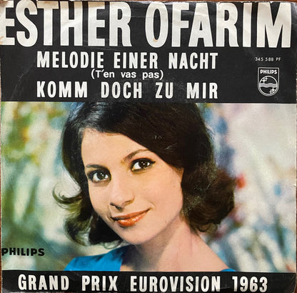 Esther Ofarim : Melodie Einer Nacht (T'en Vas Pas) / Komm Doch Zu Mir (7", Single, Mono)