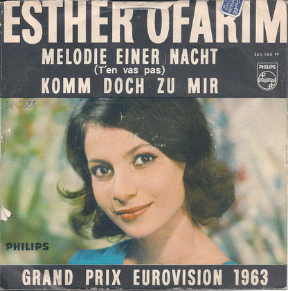 Esther Ofarim : Melodie Einer Nacht (T'en Vas Pas) / Komm Doch Zu Mir (7", Single, Mono)