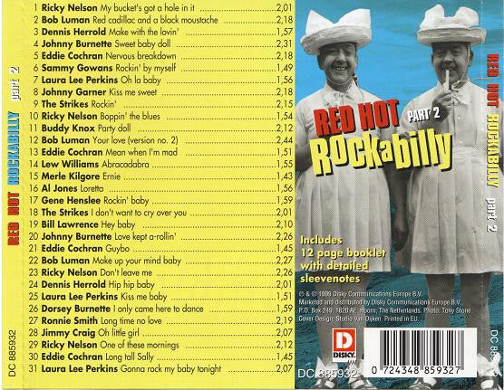 Various : Red Hot Rockabilly Part 2 (CD, Comp)