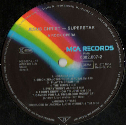 Various : Jesus Christ Superstar (2xLP, Album, RE, Gat)