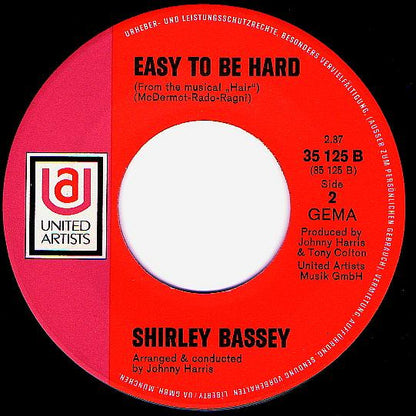 Shirley Bassey : Something (7", Single)