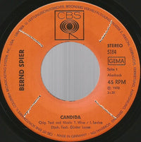 Bernd Spier : Candida (7", Single)
