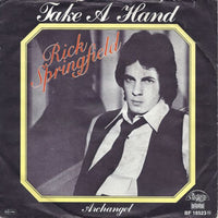 Rick Springfield : Take A Hand (7", Single)