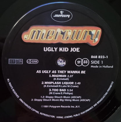 Ugly Kid Joe : As Ugly As They Wanna Be (12", Album, EP)