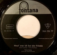 Tony Lang (2) Und Die Melocantas : Heut' War Ich Bei Der Frieda (7", Single, Mono)