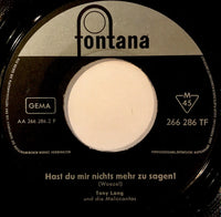Tony Lang (2) Und Die Melocantas : Heut' War Ich Bei Der Frieda (7", Single, Mono)