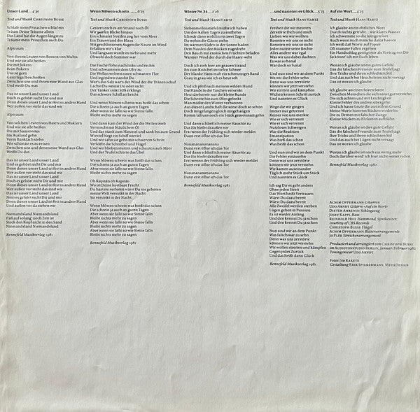 Hans Hartz : Sturm! (LP, Album, Pap)