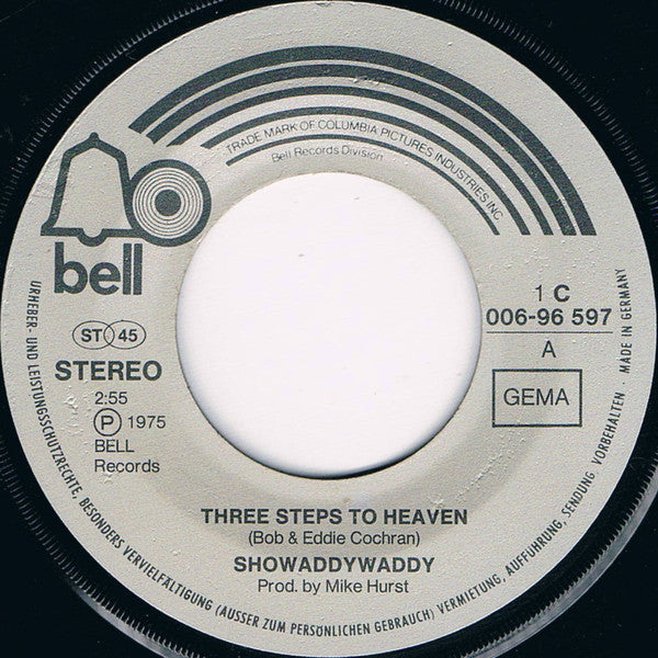 Showaddywaddy : Three Steps To Heaven (7", Single)