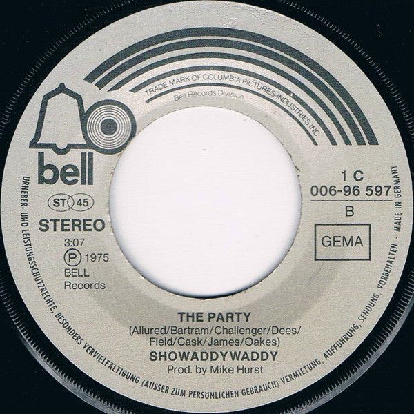 Showaddywaddy : Three Steps To Heaven (7", Single)