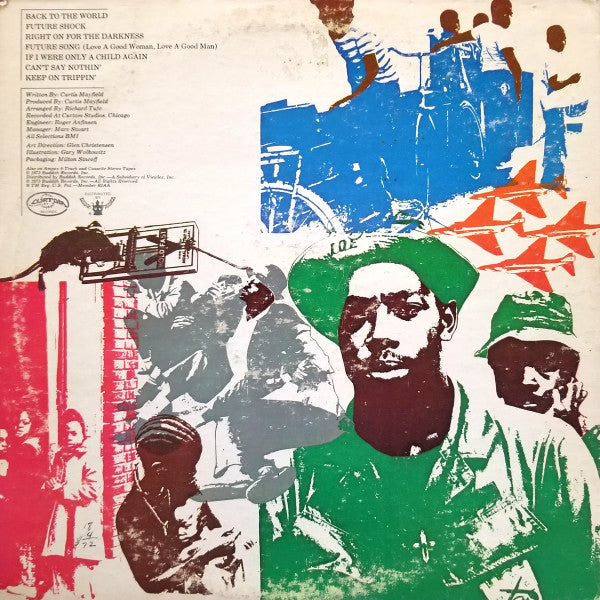 Curtis Mayfield : Back To The World (LP, Album, Son)
