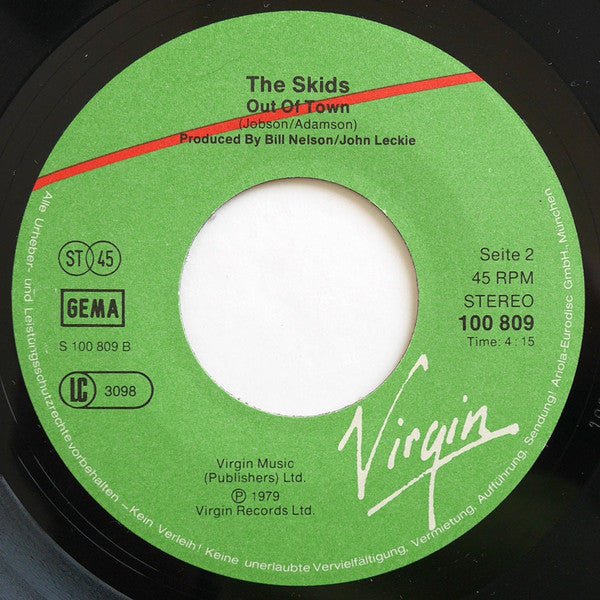 Skids : Masquerade (7", Single)