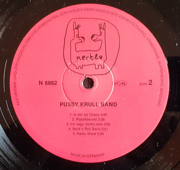 Pussy Krull Band : Pussy Krull Band (LP, Album)
