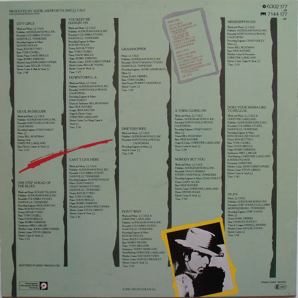 J.J. Cale : Grasshopper (LP, Album)
