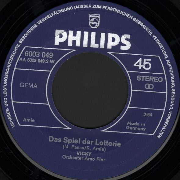 Vicky Leandros : St. Tropez - Gitarren Bei Nacht (7", Single)
