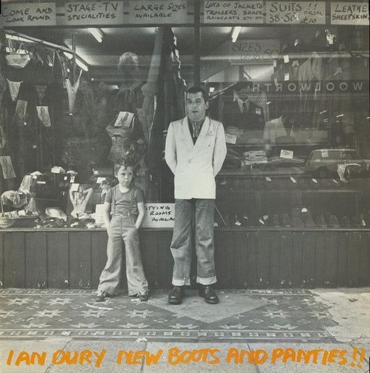 Ian Dury : New Boots And Panties!! (LP, Album)