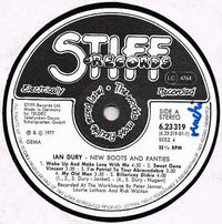 Ian Dury : New Boots And Panties!! (LP, Album)