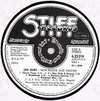 Ian Dury : New Boots And Panties!! (LP, Album)