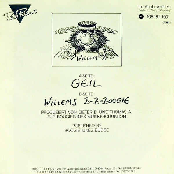 Willem (2) : Geil (7", Single)