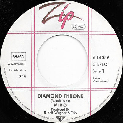 Miko* : Diamond Throne (7", Single)