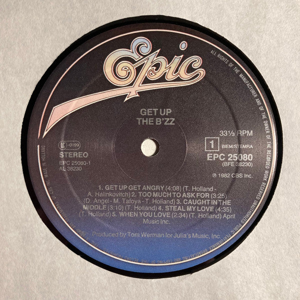 The B'zz : Get Up (LP, Album)