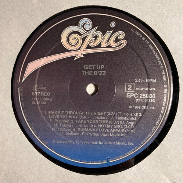 The B'zz : Get Up (LP, Album)
