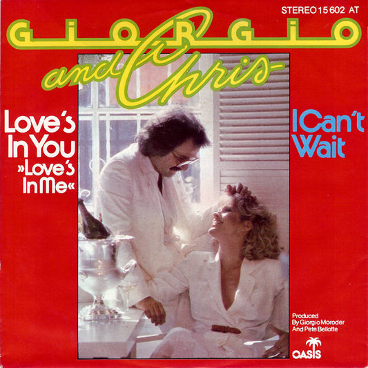 Giorgio Moroder And Chris Bennett : Love's In You »Love's In Me« (7", Single)