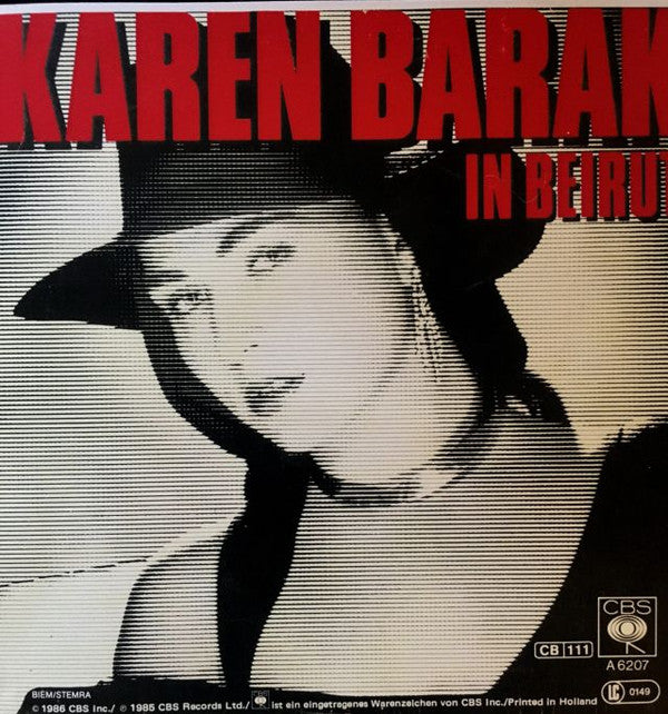 Karen Barak : In Beirut (7", Single)