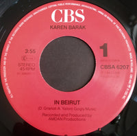 Karen Barak : In Beirut (7", Single)
