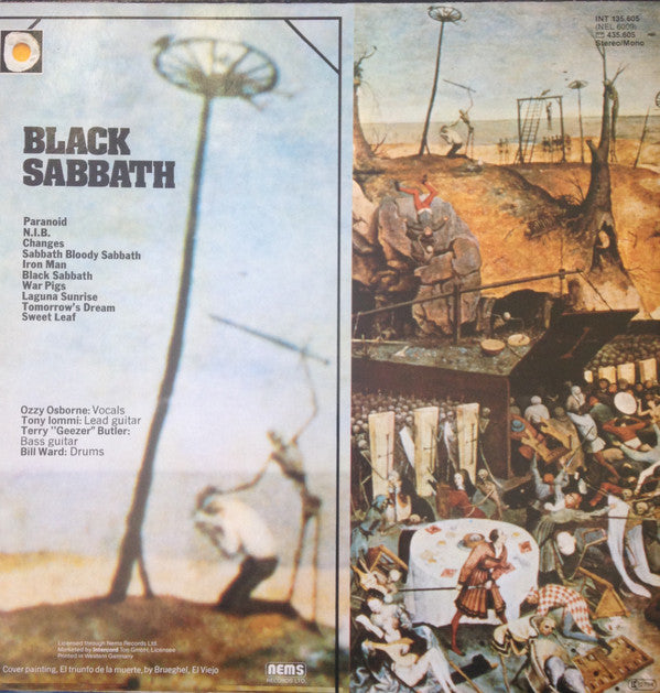 Black Sabbath : Greatest Hits (LP, Comp)