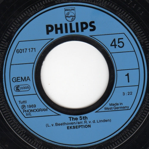 Ekseption : The 5th / Sabre Dance (7", Single, RE)