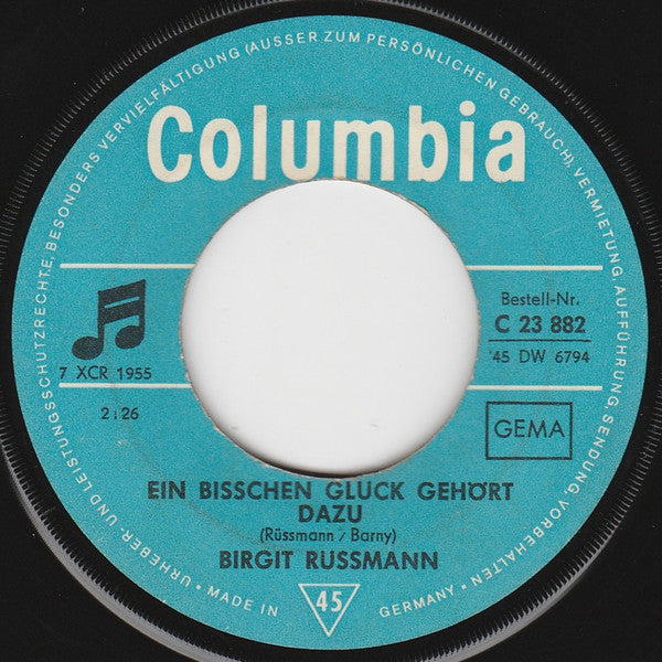 Birgit Rüßmann : Keiner Führt Mich Beim Tanzen Wie Du (7", Single)