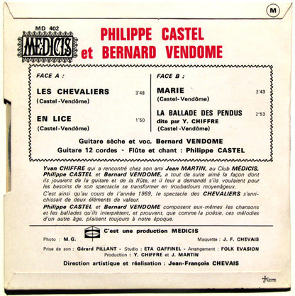 Castel & Vendome : Les Chevaliers (7", EP)