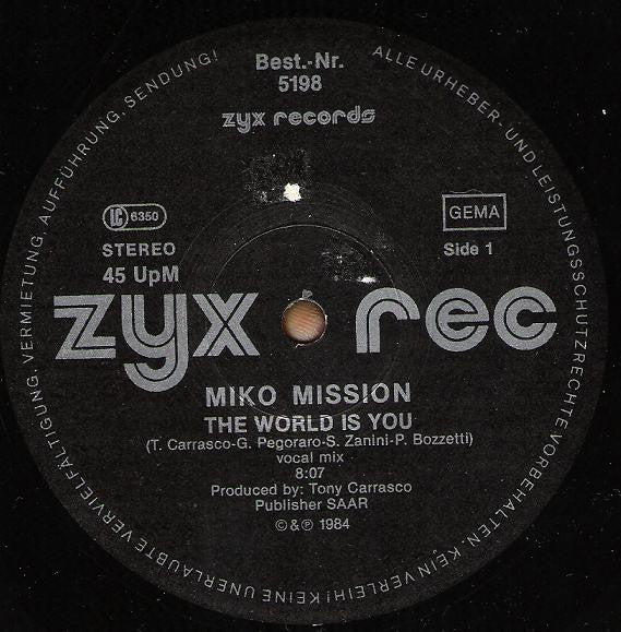 Miko Mission : The World Is You (12")