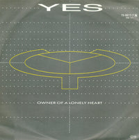 Yes : Owner Of A Lonely Heart (7", Single)