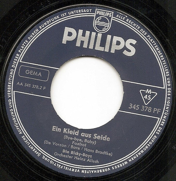 Die Ricky-Boys* : Laß Den Lippenstift Zu Haus (7", Single, Mono)